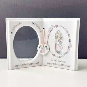 Precious Moments Sweet 16 Growing in Grace Picture Holder w Heart Bookmark 25064